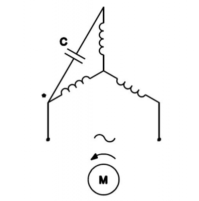 Cách đấu motor 3 pha thành 1 pha