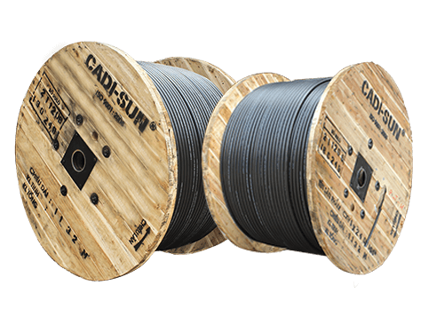 Cáp đồng 4 ruột, bọc cách điện XLPE, vỏ bọc PVC - CXV 4x