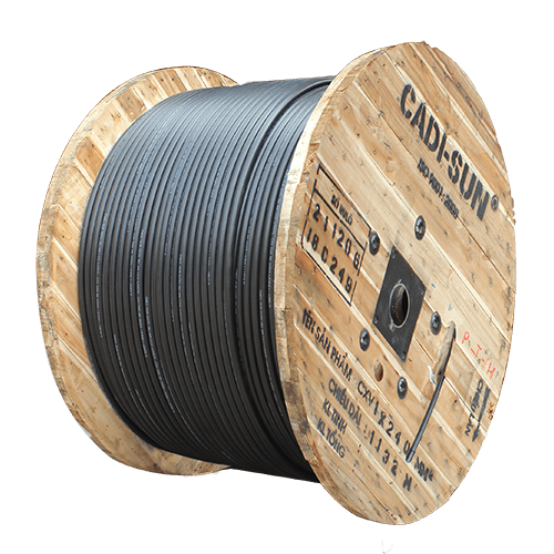 Cáp đồng 3 ruột, bọc cách điện PVC, vỏ bọc PVC - CVV 3x