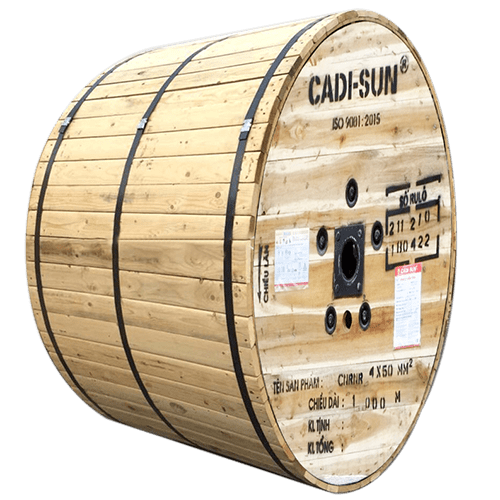 Cáp đồng 4 ruột, bọc cách điện PVC, vỏ bọc PVC - CVV 3x+1x