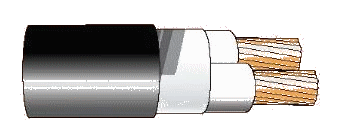 Cáp chống bén cháy theo IEC 60332-3-24, 0.6/1(1.2)kV, ruột đồng, 2 lõi, cách điện XLPE, không giáp