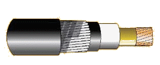 Cáp chống cháy theo BS 6387, 0.6/1(1.2)kV, ruột đồng, 1 lõi, cách điện XLPE, giáp sợi nhôm (hoặc giáp hai lớp băng nhôm)