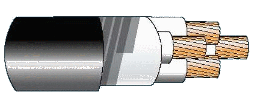 Cáp chống bén cháy theo IEC 60332-1, 0.6/1(1.2)kV, ruột đồng, 4 lõi, cách điện XLPE, không giáp